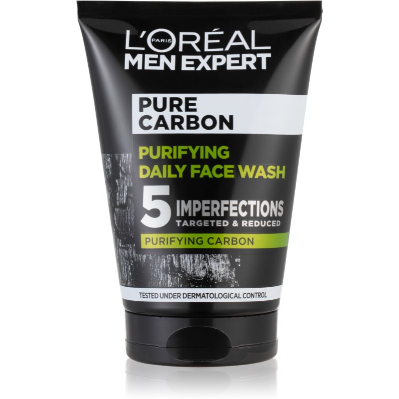 Фото - Засіб для очищення обличчя і тіла LOreal L’Oréal Paris Men Expert Pure Carbon очищуючий гель з активованим вугіллям 