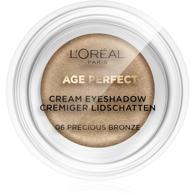 L’Oréal Paris Age Perfect Cream Eyeshadow kreminiai akių šešėliai atspalvis 07 - Vibrant beige 4 ml