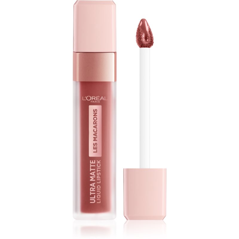 L’Oréal Paris Infallible Les Macarons Long-lasting Matt Liquid Lipstick Shade 822 Mon Caramel 7.6 Ml
