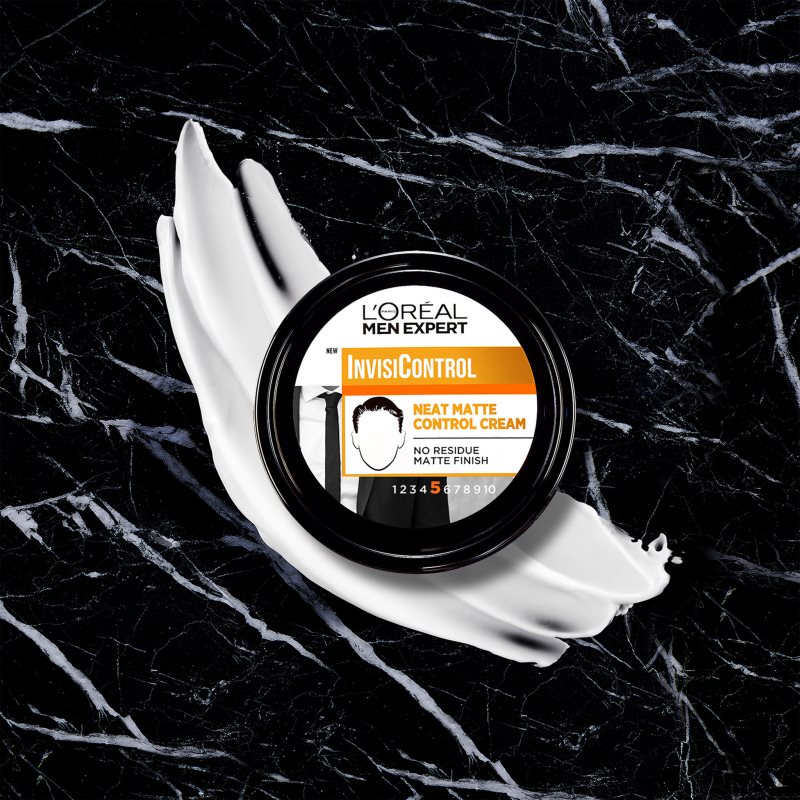 L’Oréal Paris Men Expert InvisiControl Stylingcreme für mattes Aussehen 150 ml