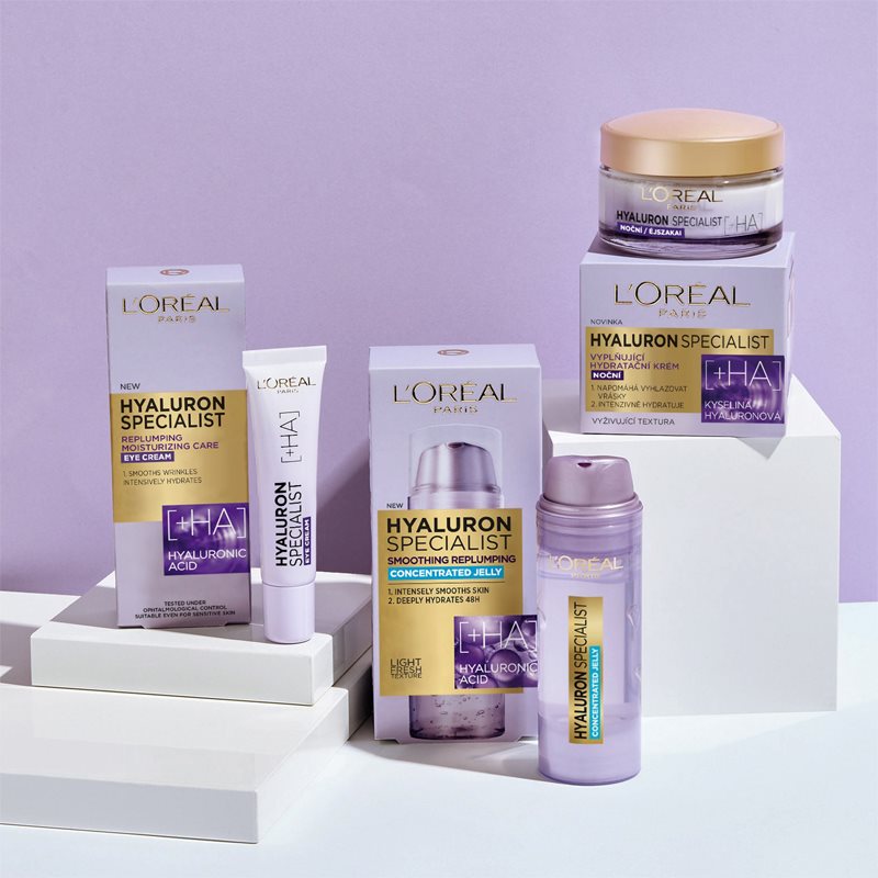 L’Oréal Paris Hyaluron Specialist ráncfeltöltő éjszakai krém 50 ml termék 2. képe