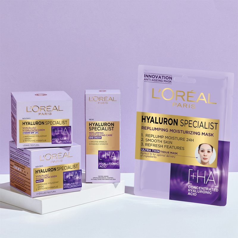 L’Oréal Paris Hyaluron Specialist тканинна маска 28 гр