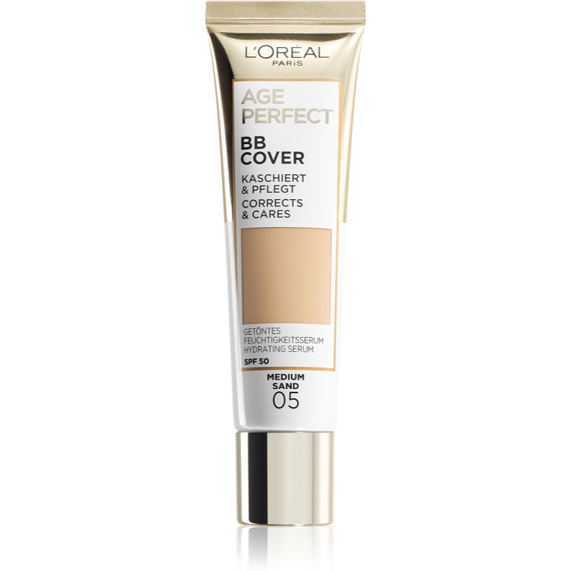 L'Oréal Paris Age Perfect BB Cover 30 ml bb krém pre ženy 05 Medium Sand