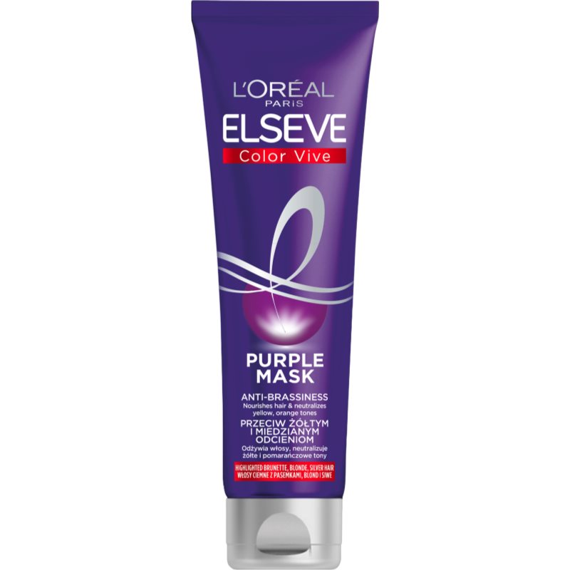 L’Oréal Paris Elseve Color-Vive maseczka odżywcza do włosów blond i z balejażem 150 ml