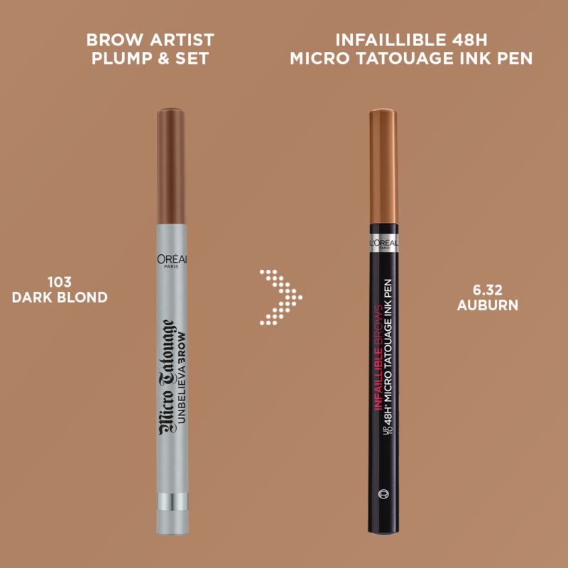 L’Oréal Paris Infaillible Brows long-lasting eyebrow pencil shade 103 Dark blond 1 g