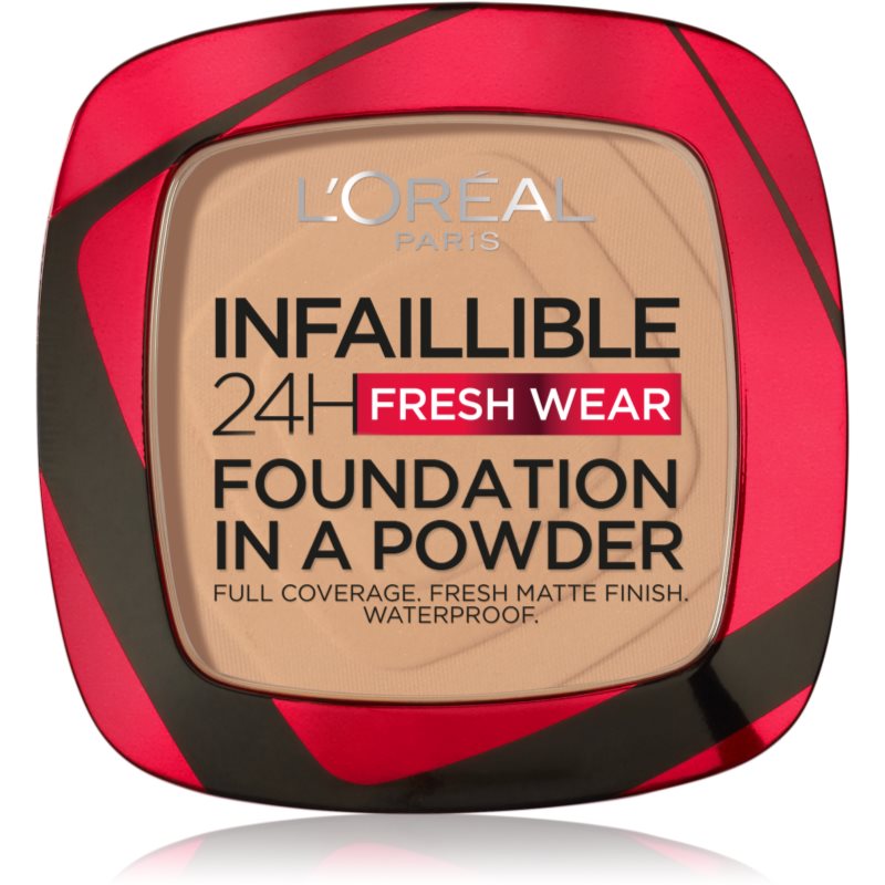 L'Oreal Paris Infaillible Fresh Wear 24h powder foundation shade 140 9 g
