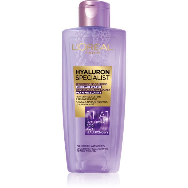 L’Oréal Paris Hyaluron Specialist Fuktgivande micellärt vatten med hyaluronsyra 200 ml female