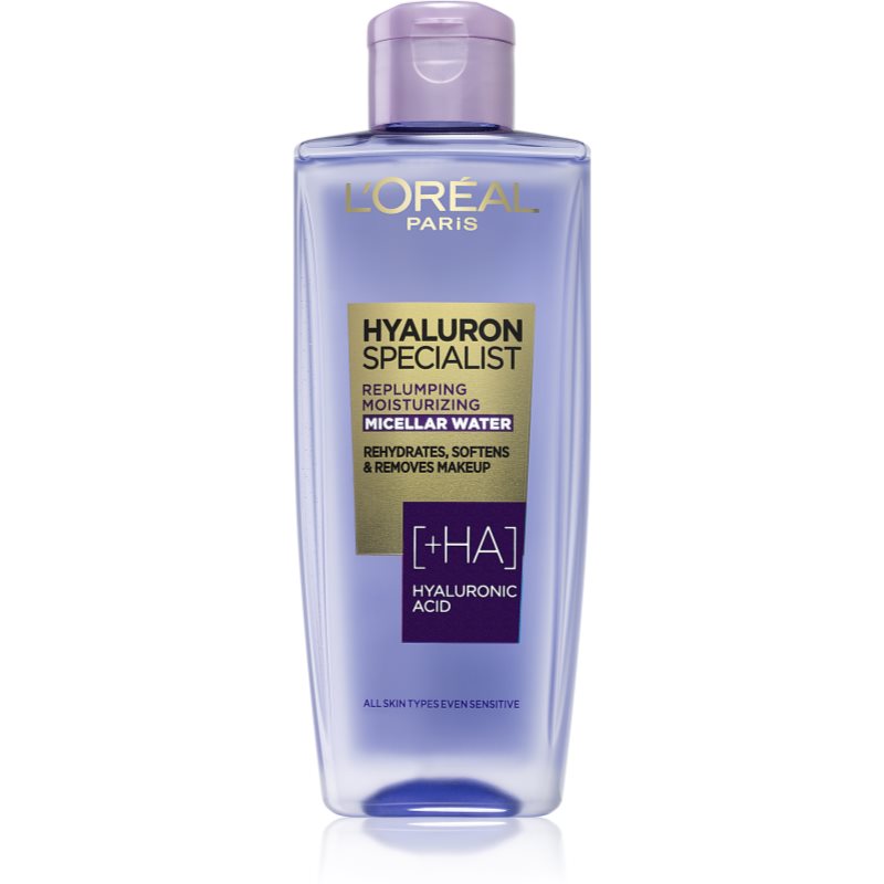 E-shop L’Oréal Paris Hyaluron Specialist hydratační micelární voda s kyselinou hyaluronovou 200 ml