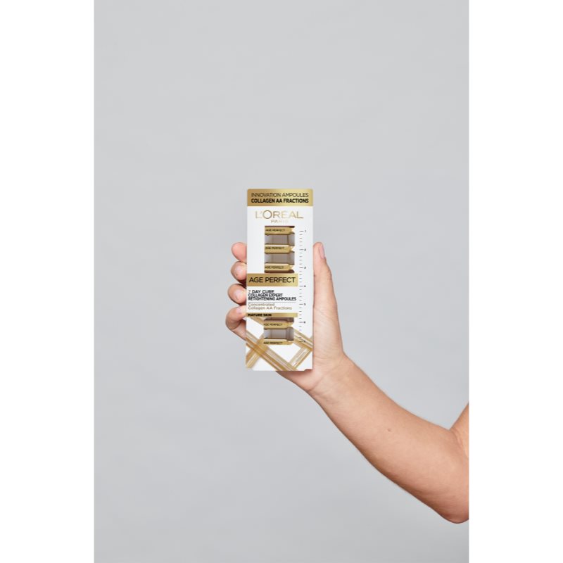 L’Oréal Paris Age Perfect олійка для догляду за шкірою обличчя в ампулах - 7 - денний розгладжуючий догляд 7x1 мл