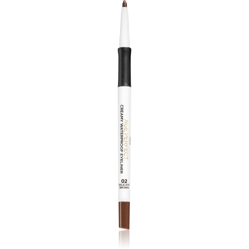 L’Oréal Paris Age Perfect Creamy Waterproof Eyeliner vandeniui atsparus akių kontūro pieštukas atspalvis 02 - Brown 1 g