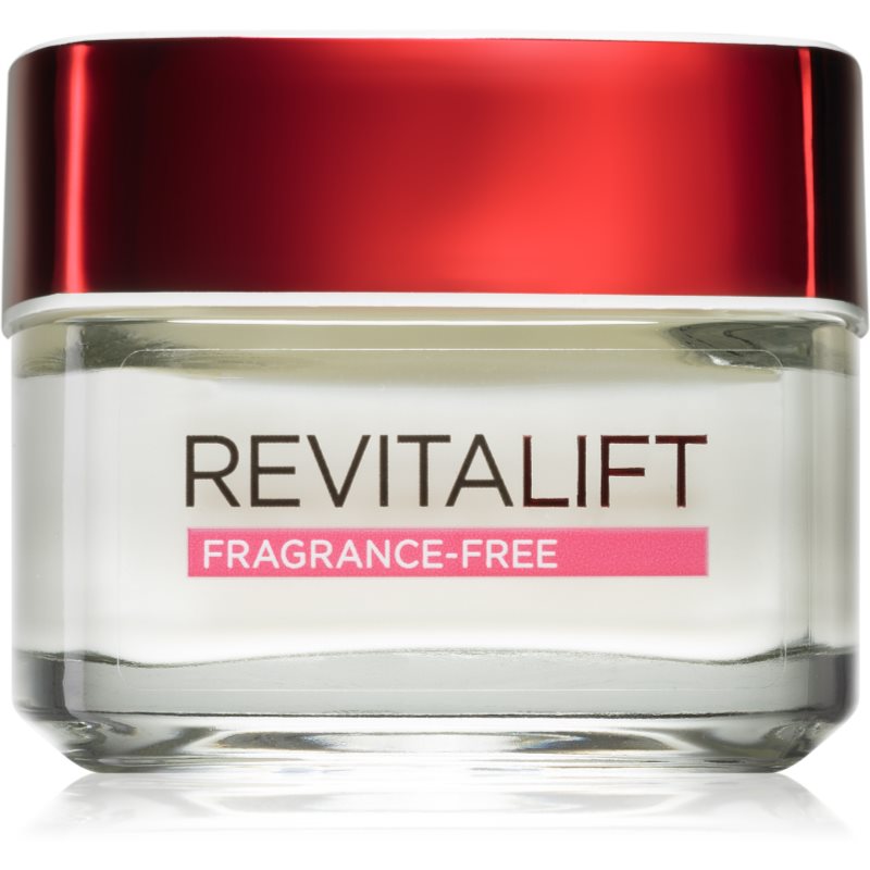 L'Oréal Paris Revitalift Hydrating Cream Fragrance-Free 50 ml denný pleťový krém na veľmi suchú pleť; výživa a regenerácia pleti; proti vráskam