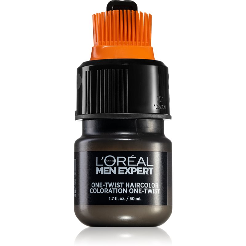 L’Oréal Paris Men Expert One Twist фарба для волосся з аплікатором для чоловіків 02 Real Black