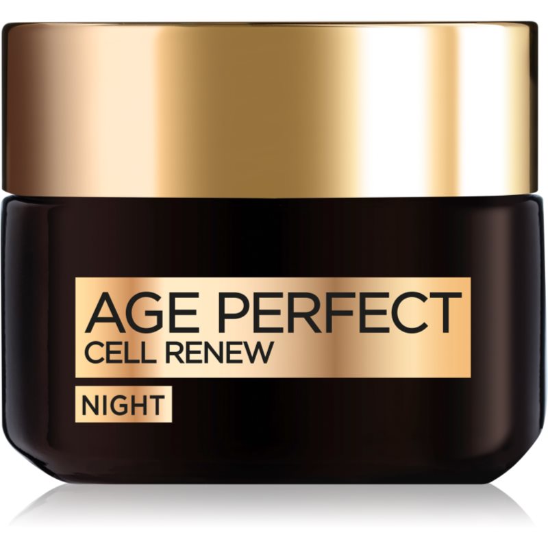 L’Oréal Paris Age Perfect Cell Renew odos tankį atkuriantis naktinis kremas 50 ml