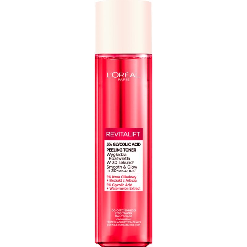 L’Oréal Paris Revitalift Glycolic peeling toner Peeling-Reinigungstonikum 180 ml