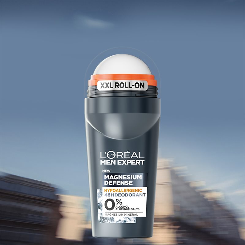 L’Oréal Paris Men Expert Magnesium Defence дезодорант кульковий для чоловіків 50 мл
