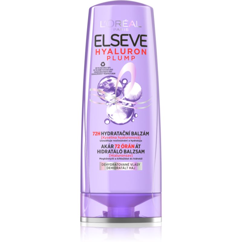 L'Oreal Paris Elseve Hyaluron Plump moisturising conditioner with hyaluronic acid 400 ml
