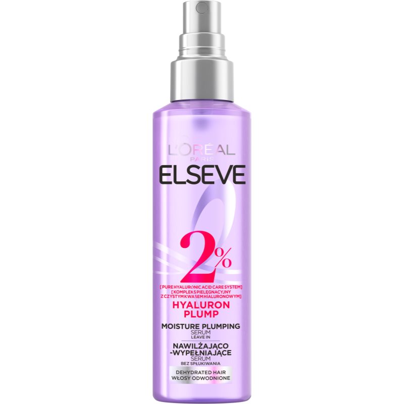 L’Oréal Paris Elseve Hyaluron Plump Haarserum mit Hyaluronsäure 150 ml