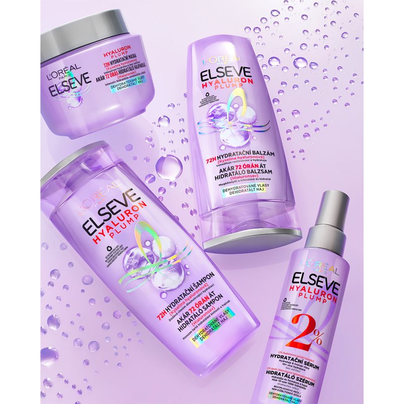 L’Oréal Paris Elseve Hyaluron Plump Masque Cheveux à L'acide Hyaluronique 300 Ml