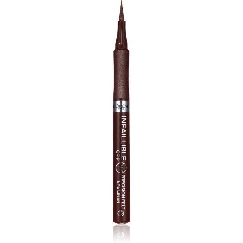 L’Oréal Paris Infaillible Grip 27H Precision Felt Filzstift-Eyeliner Farbton Brown 1 ml