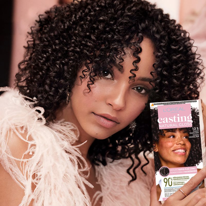 L’Oréal Paris Casting Creme Natural Gloss перманентна фарба для волосся відтінок 223 Brown Espresso