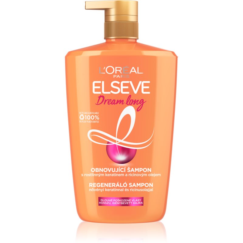 E-shop L’Oréal Paris Elseve Dream Long obnovující šampon s pumpičkou 1000 ml