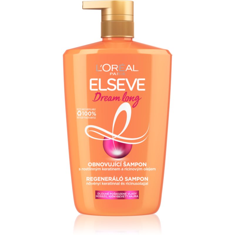 L’Oréal Paris Elseve Dream Long Restoring Shampoo With Pump 1000 Ml
