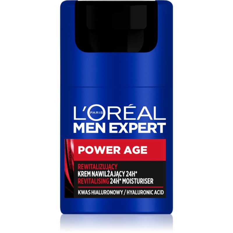 L’Oréal Paris Men Expert Power Age Återvitaliserande kräm med hyaluronsyra för män 50 ml male