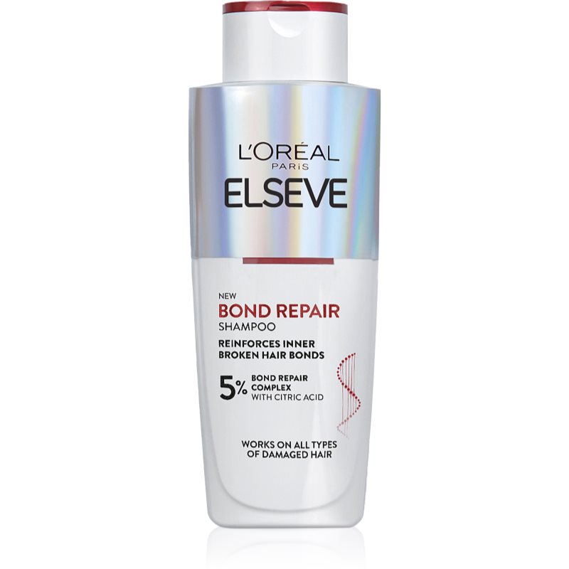 L'Oréal Paris Elseve Bond Repair Shampoo 200 ml šampón pre ženy na poškodené vlasy