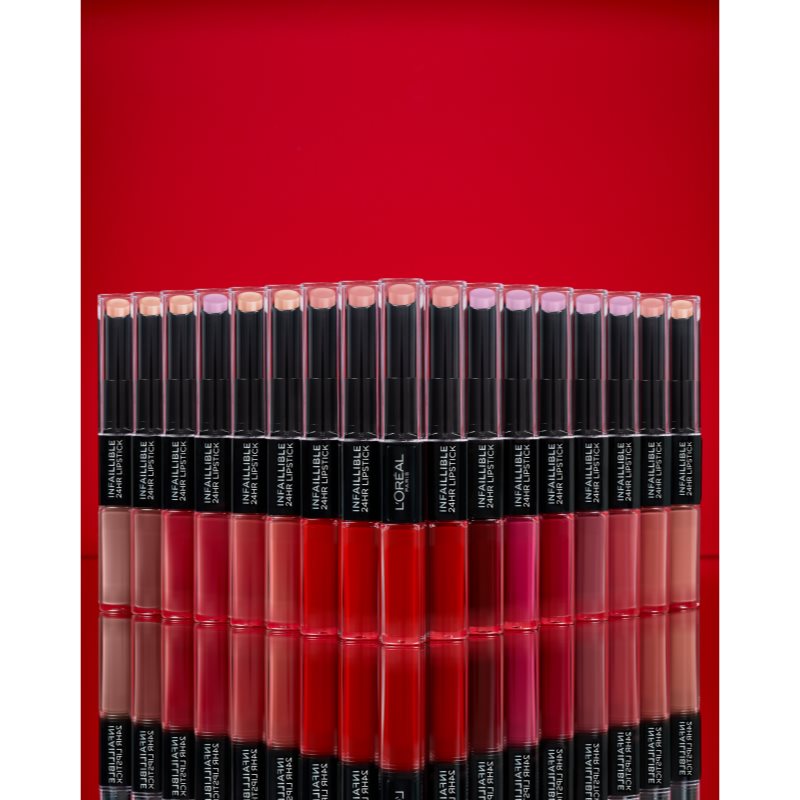 L’Oréal Paris Infallible 24H Long-lasting Lipstick And Lip Gloss 2-in-1 Shade 302 Rose Eternite 5,7 G