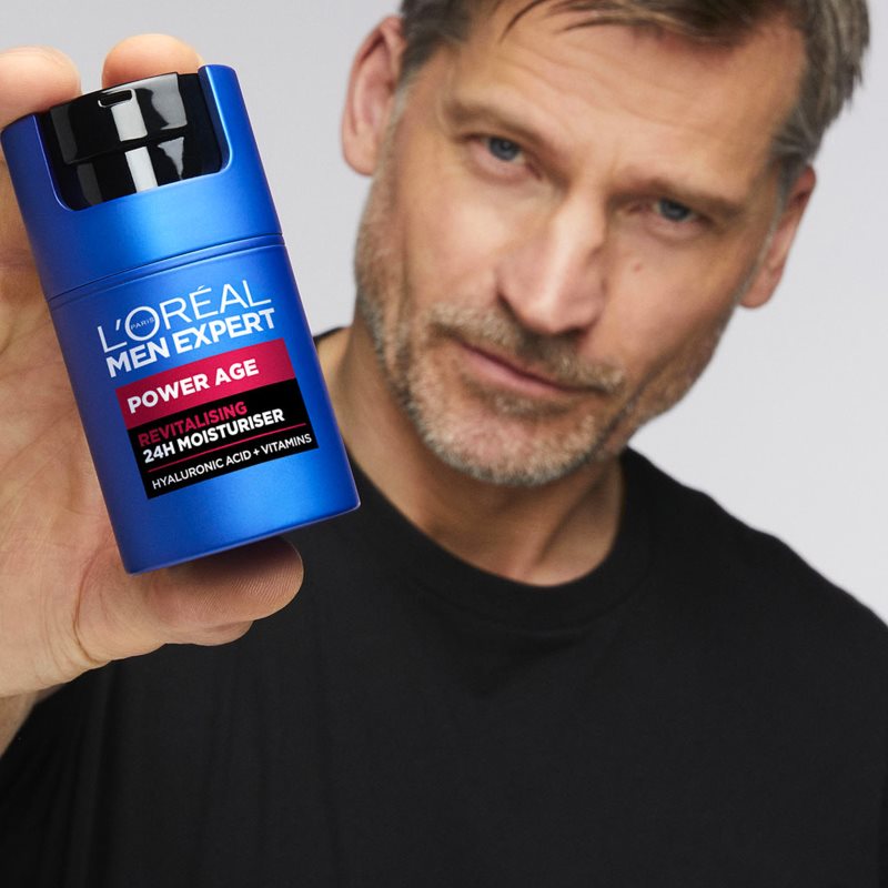 L’Oréal Paris Men Expert Power Age Revitalising Cream With Hyaluronic Acid For Men 50 Ml