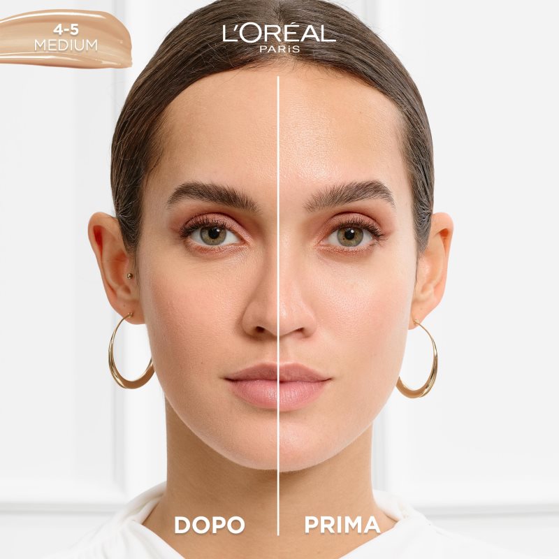 L’Oreal Paris - Accord Parfait Nude - Siero Colorato Rimpolpante N. 4-5 Medium - 2