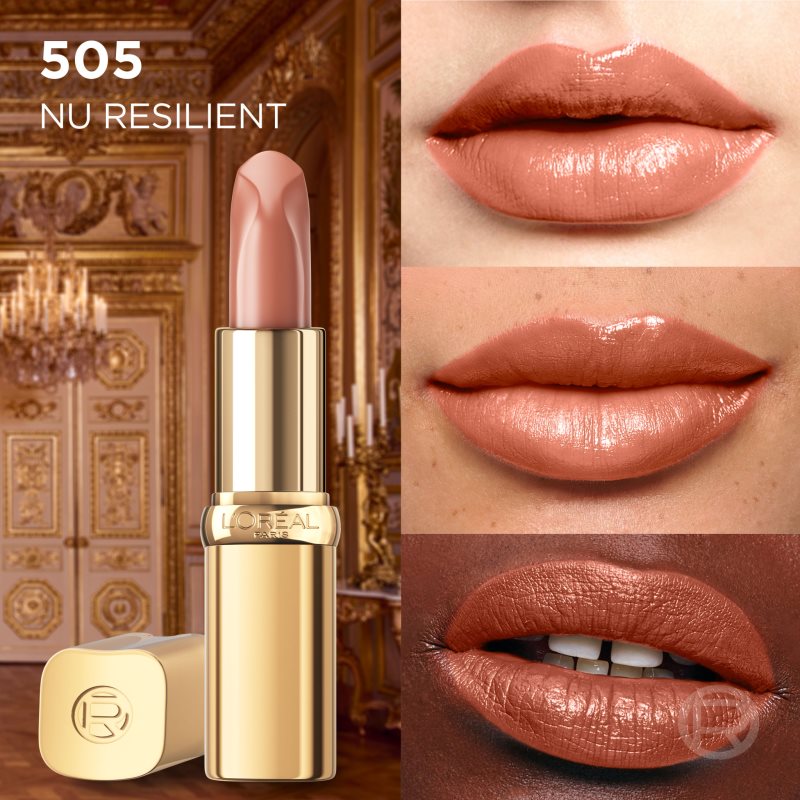 L’Oréal Paris Color Riche Free the Nudes creamy moisturising lipstick shade 505 NU RESILIENT 4,7 g