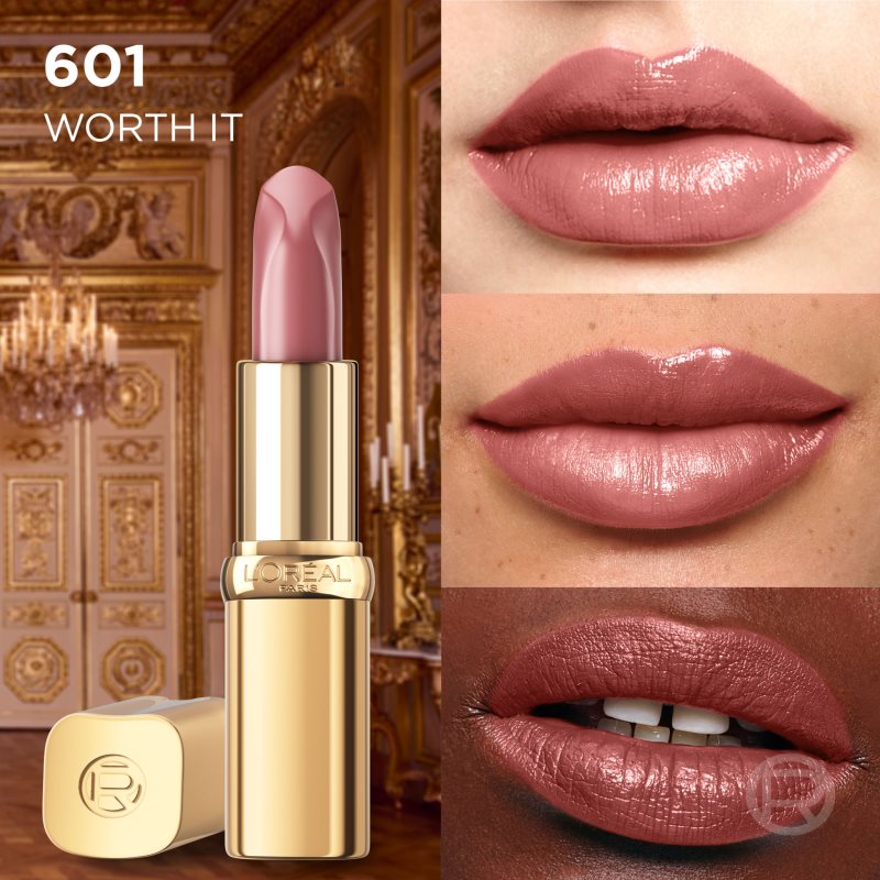L’Oréal Paris Color Riche Free the Nudes creamy moisturising lipstick shade 601 WORTH IT 4,7 g