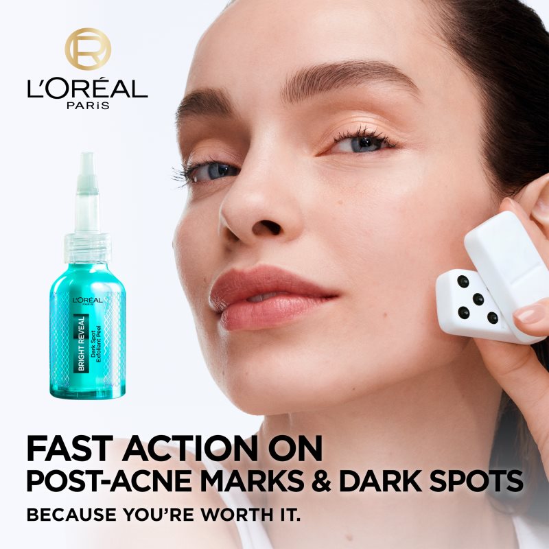 L’Oréal Paris Bright Reveal Exfoliating Peeling Serum For Pigment Spot Correction 25 Ml