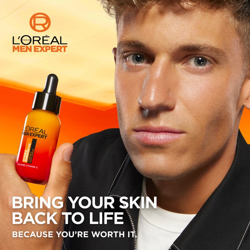 L’Oréal Paris Men Expert Hydra Energetic енергетична сироватка для чоловіків 30 мл