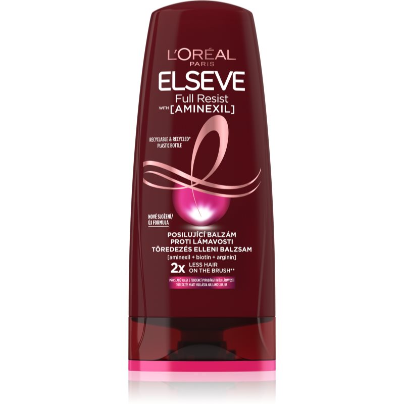 L’Oréal Paris Elseve Full Resist Aminexil balsam fortifiant pentru părul slab cu tendință de cădere 300 ml