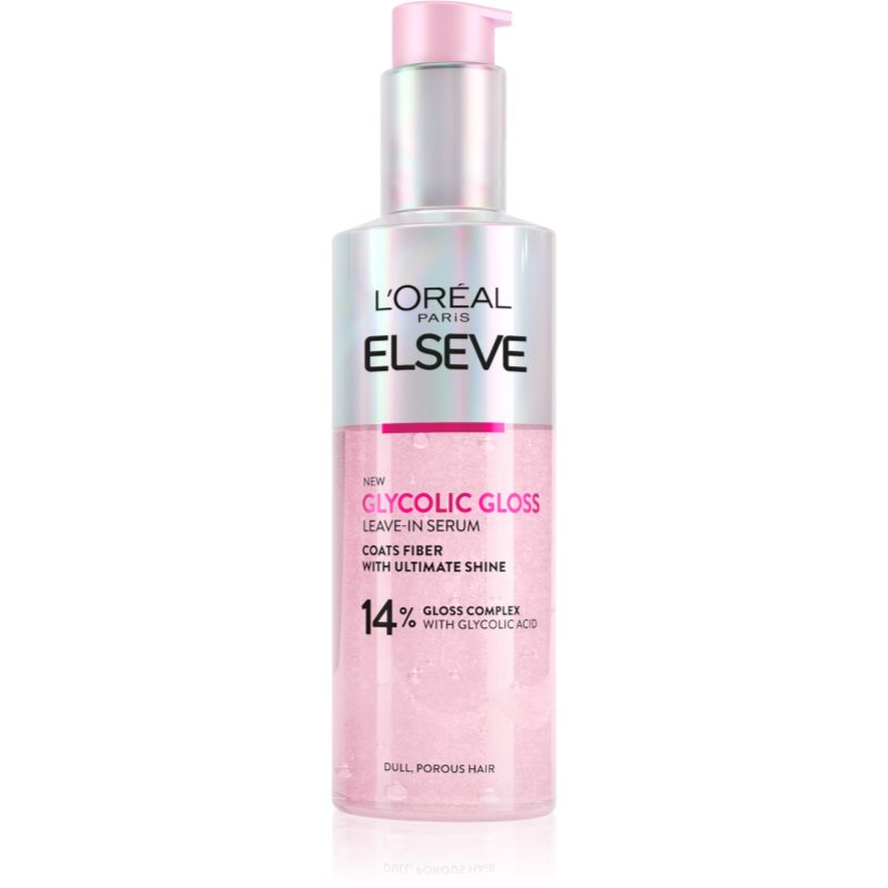 L’Oréal Paris Elseve Glycolic Gloss Leave-in Serum For Hair Strengthening And Shine 150 Ml