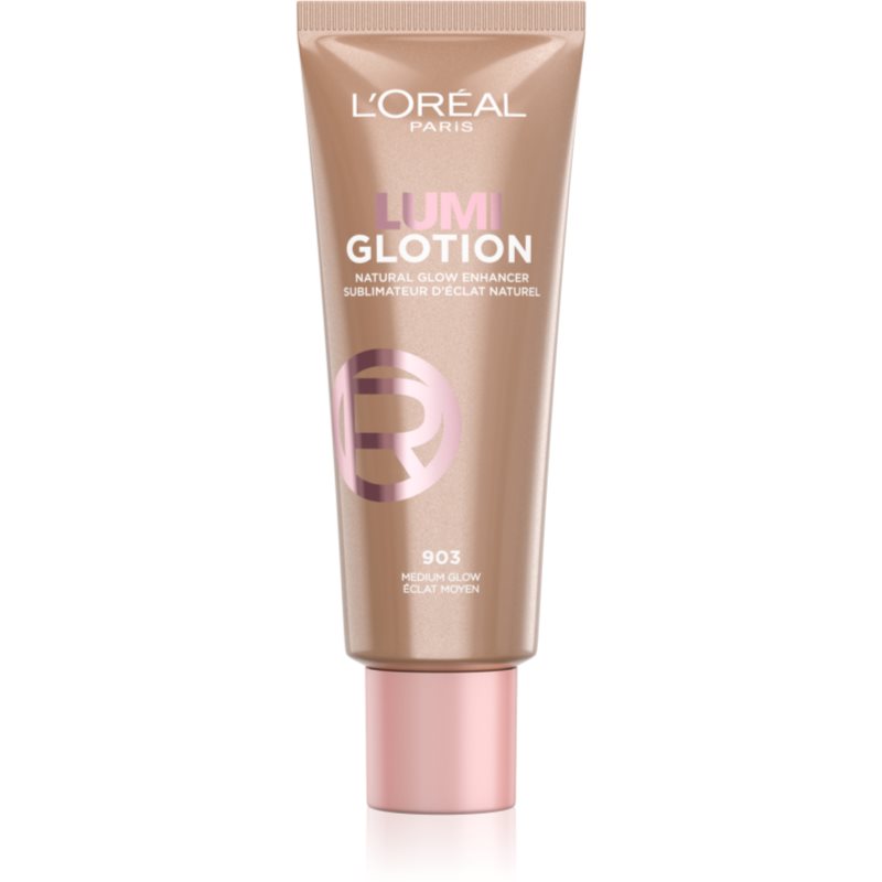 L’Oréal Paris Lumi Glotion krémový rozjasňovač s hydratačním účinkem odstín 903 Medium Glow 40 ml