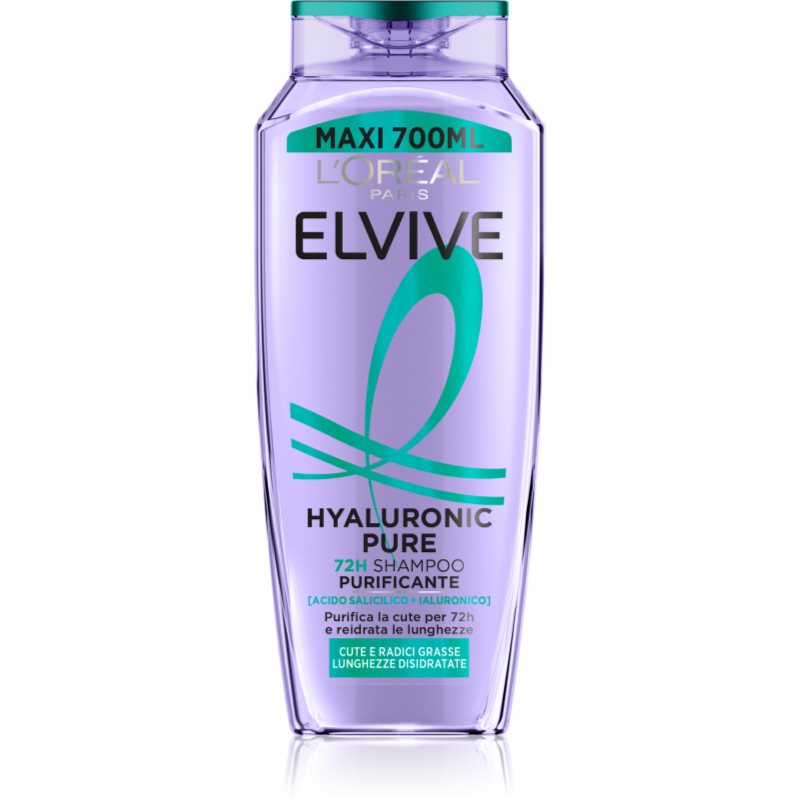 L’oréal Paris Mulher Elvive Hyaluronic Pure Champô Hidratante 700 Ml
