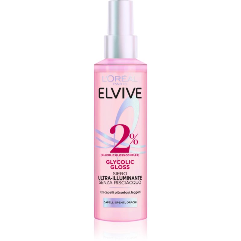 L’oréal Paris Mulher Glycolic Gloss Sérum Iluminador Para Cabelo 150 Ml