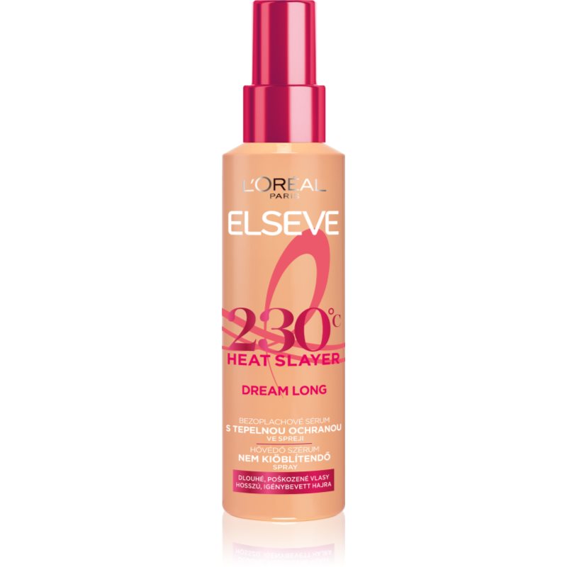 L’Oréal Paris Elseve Dream Long bezoplachové sérum pro tepelnou úpravu vlasů 150 ml