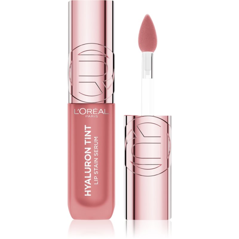 L’Oréal Paris Hyaluron Tint Lip Stain Serum tekutý rúž s hydratačným účinkom odtieň 601 Worth It 5 ml