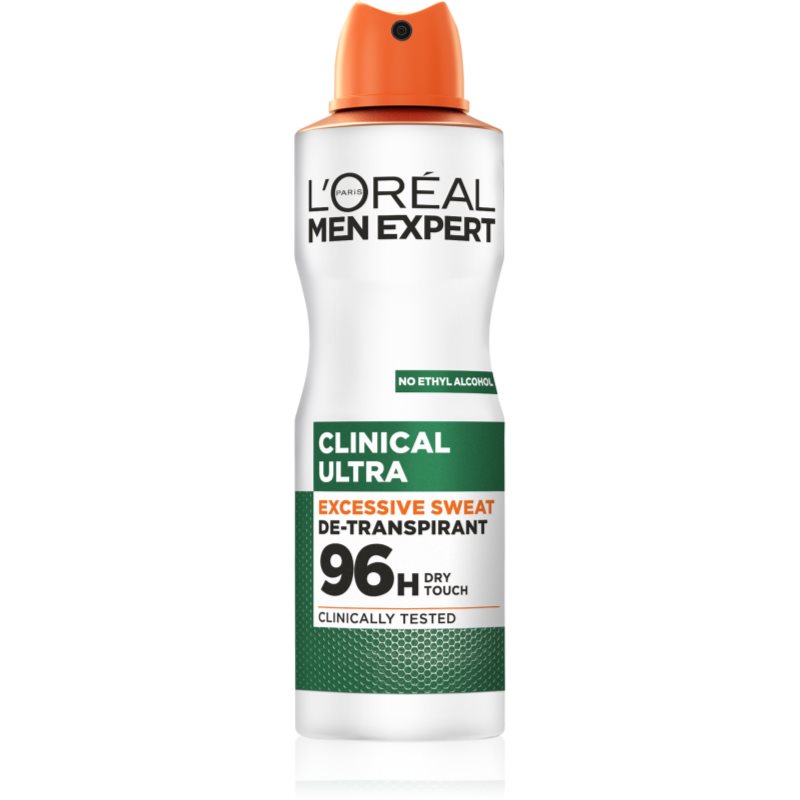L’Oréal Paris Men Expert Clinical Ultra антиперспирант-спрей за мъже 150 мл.