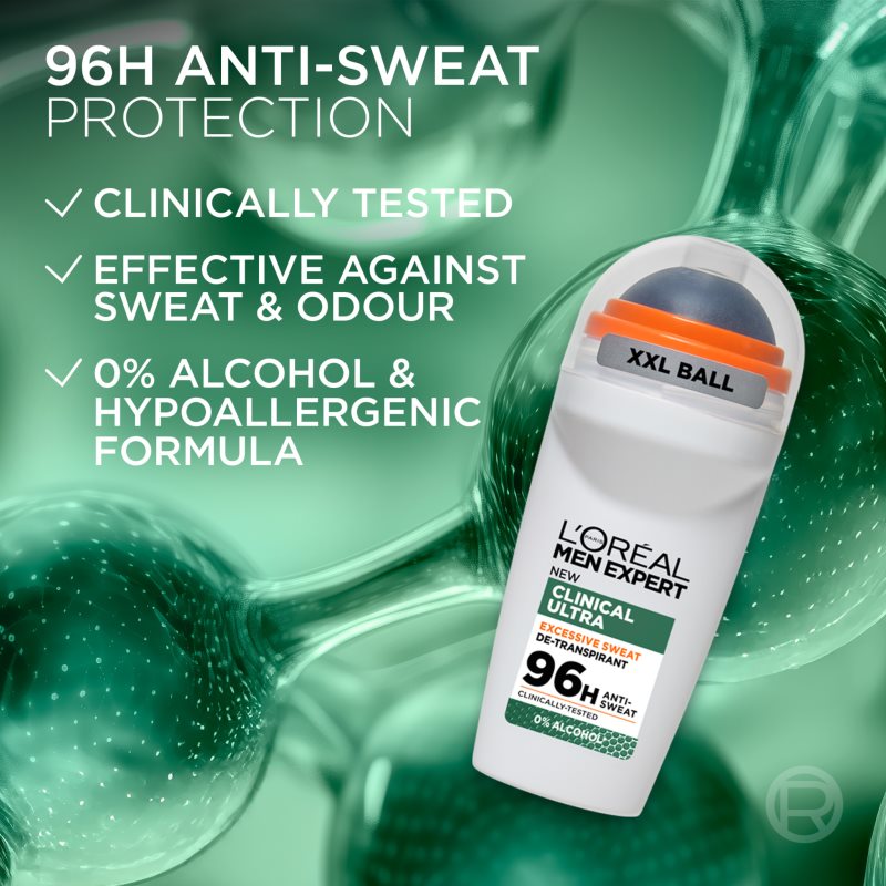 L’Oréal Paris Men Expert Clinical Ultra dezodorant roll-on 50 ml