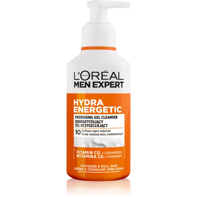 L’Oréal Paris Men Expert Hydra Energetic erfrischendes Reinigungsgel für Herren 260 ml