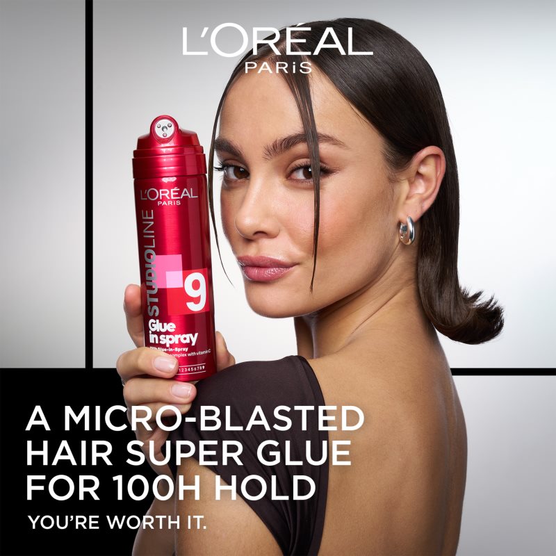 L’Oréal Paris Studio Line Glue In Spray lak na vlasy se silnou fixací 200 ml (obrázek 3)