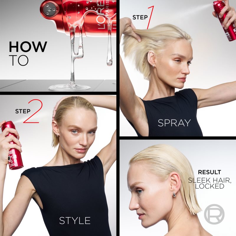 L’Oréal Paris Studio Line Glue In Spray lak na vlasy se silnou fixací 200 ml (obrázek 9)