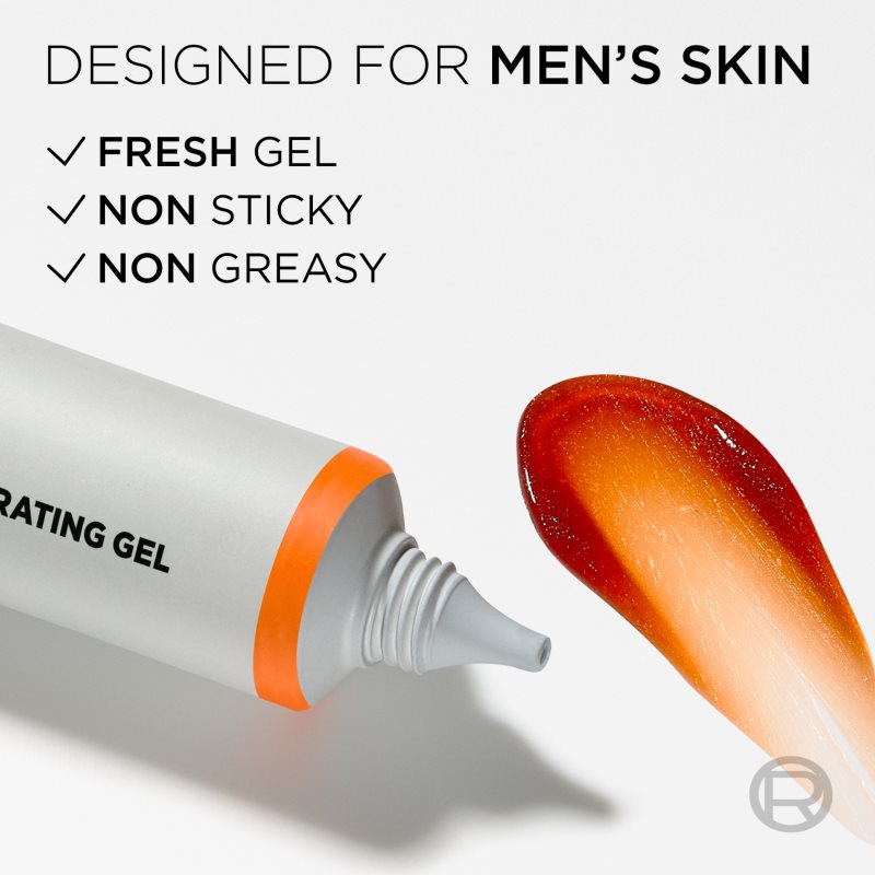 L’Oréal Paris Men Expert Hydra Energetic hydratačný gel pre rozjasnenie pleti pre mužov 40 ml