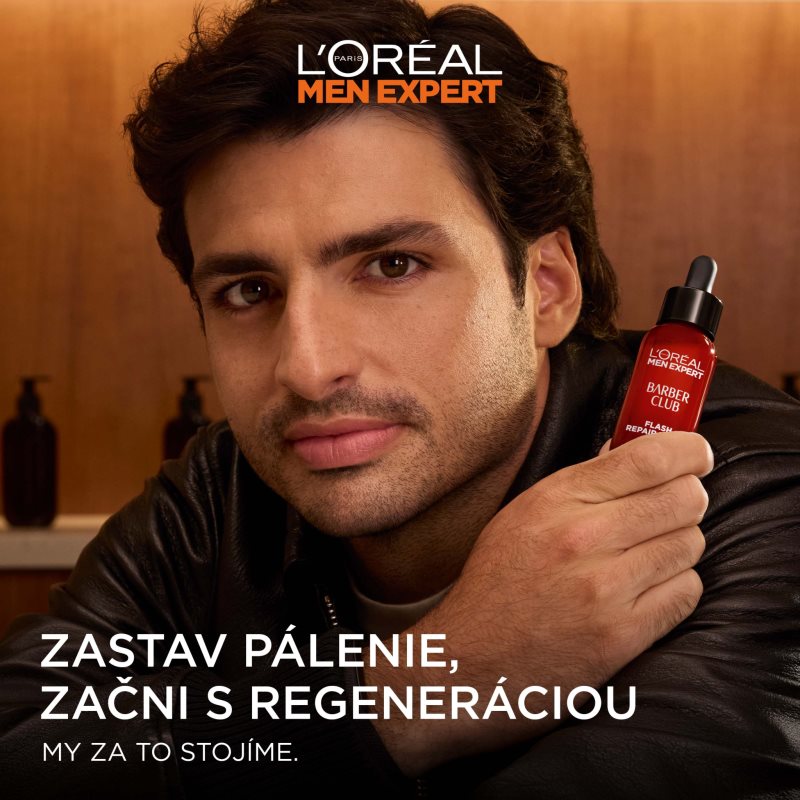L’Oréal Paris Men Expert Barber Club intenzívne regeneračné sérum pre mužov 30 ml