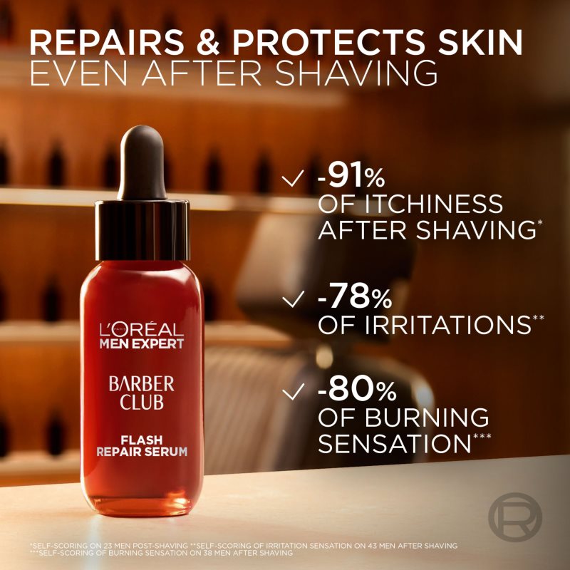 L’Oréal Paris Men Expert Barber Club intenzívne regeneračné sérum pre mužov 30 ml